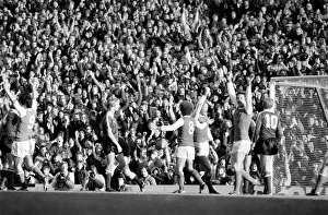 Division 1 football. Arsenal 2 v. Sunderland 2. October 1980 LF04-44-092