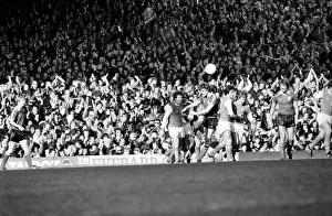 Division 1 football. Arsenal 2 v. Sunderland 2. October 1980 LF04-44-112