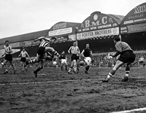 Division 1 match Aston Villa 0 -2 Sheffield Wednesday - A mighty kick