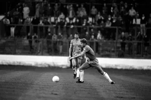 Division 2 football. Chelsea 2 v. Burnley 1 December 1982 LF11-27-062
