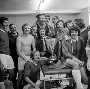 Dressing Room Prints: Third division Bristol Rovers from the West of England achieved the biggest success in