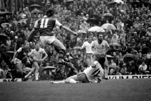 Division One Football, 1982 / 83 Season. Arsenal v West Ham United, Highbury