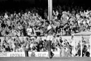 Division One Football 1985 / 86 Season, Arsenal v Aston Villa, Highbury