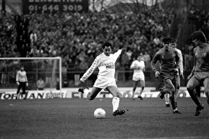 Division One Football 1985 / 86 Season. Chelsea v. Tottenham Hotspur, Stamford Bridge