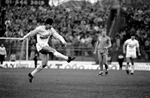 Division One Football 1985 / 86 Season. Chelsea v. Tottenham Hotspur, Stamford Bridge