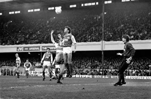 Division One Football 1985 / 86 Season. Arsenal v. Queens Park Rangers, Highbury