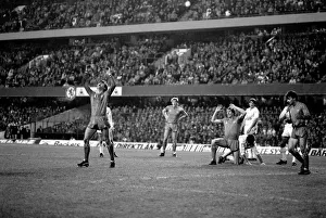 Division One Football 1985 / 86 Season. Chelsea v. Tottenham Hotspur, Stamford Bridge