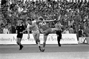 00261 Prints: Division One Football 1985 / 86 Season, Chelsea v Everton, Stamford Bridge