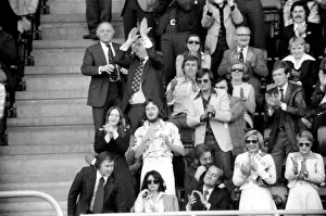 Division one football, Chelsea v Everton 1974 / 75 season