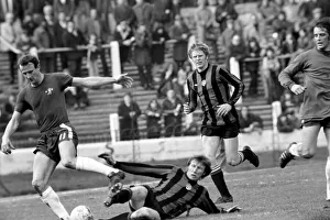 Division One Football Chelsea v. Manchester City 1975 / 75 Season