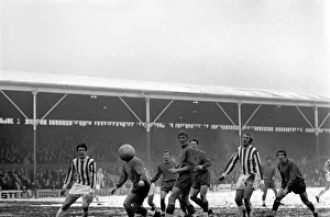 Division One football Stoke v. Crystal Palace 1969 / 70 Season