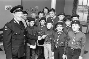 First Aid Prints: Divisional superintendent of the Dearne Valley St John Ambulance Mr John Stringer