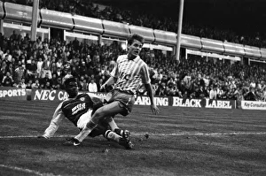 Divison One match Aston Villa 6 -2 Everton held at Villa Park. 5th November 1989