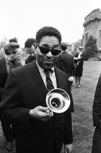 Dizzy Gillespie, Jazz Man at Fort Belvedere near Ascot. 5th June 1963