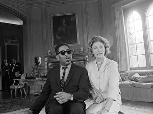 Dizzy Gillespie Jazz Man June 1963 at Fort Belvedere near Ascot