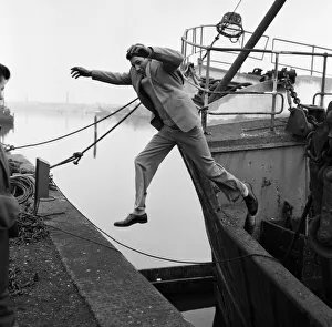 Suits Prints: Dockside Dandies at Lowestoft, Suffolk. 16th May 1962