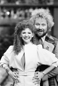 Doctor Who actor Colin Baker, photocall with new assistant, actress Bonnie Langford