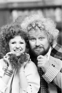 Doctor Who actor Colin Baker, photocall with new assistant, actress Bonnie Langford