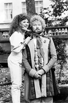Doctor Who actor Colin Baker, photocall with new assistant, actress Bonnie Langford