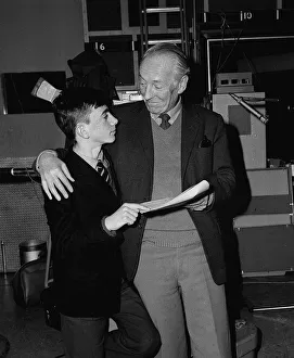 Doctor Who actor William Hartnell is visited by fan Steven Qualtrough at the BBC 1964