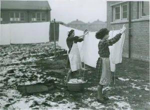 Domestic Science class at Newlands Secondary School in Blyth