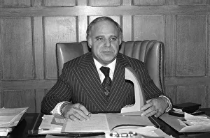 Businessmen Prints: Donald Arden, Dec 1976 Boss of Jet Records Father of Sharon