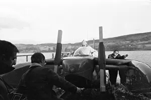 Donald Campbell, Coniston Water, Lancashire, pictures taken on the day of his death