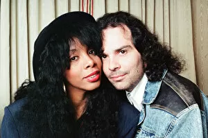 Images Dated 16th October 2012: Donna Summer and husband Bruce Sadano, 2nd May 1989
