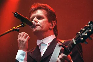Donnie Munro singer at his last Runrig concert August 1997 At Stirling Castle