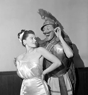 00169 Prints: Douglas (carden the cad) Robinson and Eunice Gayson at the Lindsay Theatre December