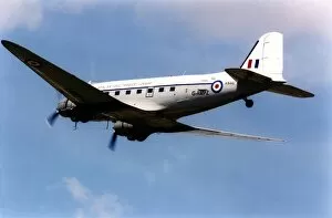Images Dated 1st August 1998: A Douglas DC3 Dakota aircraft in the livery of the Royal Air Force Transport Command