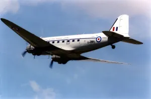 00347 Prints: A Douglas DC3 Dakota aircraft in the livery of the Royal Air Force Transport Command