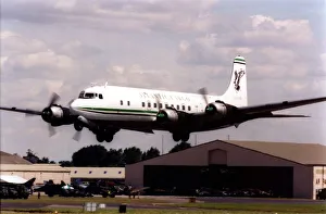 Landing Prints: Douglas DC4 Skymaster aircraft operated by Atlantic Cargo