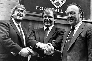 Douglas Park, left, Businessman and Hearts Football Club Director