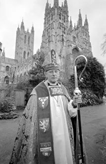 Robes Prints: Dr. Donald Coggan to be enthroned as the 101st Archbishop of Canterbury