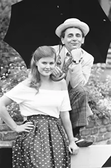 00284 Prints: Dr Who alias Sylvester McCoy seen here at a press conference to promote the new series