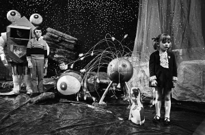 Dr Who Monster Competition organised by the BBCs Blue Peter children