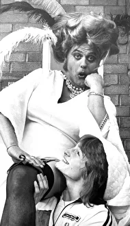 Drag Queen Russell Sharpe was given a lift by teenager Tommy Turnbull after Russell