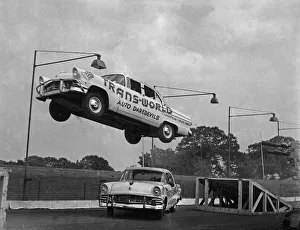 Stunts Prints: Drivers from the Trans-World Auto Daredevils also know as the Hollywood Rodeo