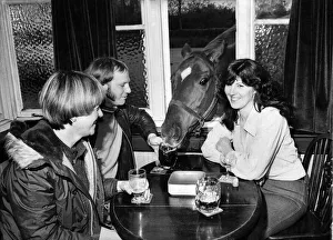 Drunken Racehorse: Queue for opening time at the pub the case is altered - among