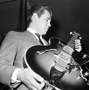 Guitar Prints: Duane Eddy, American guitarist currently touring Britain