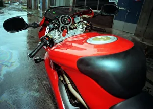 Ducati Prints: DUCATI 900ss January 1999 Instruments motorbike motorcycle