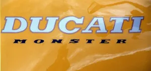 Ducati Prints: Ducati motorbike September 1997 Logo Ducati monster