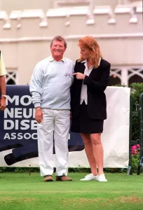 Duchess of York Celebrity Pro-Am Golf Tournament Aug August 1997 Actor Johnny Briggs