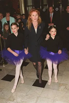 Duchess of York with Princess Beatrice December 1999 Duchess of York Sarah Ferguson