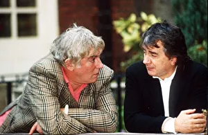 Dudley Moore Actor and Comedian with his partner Peter Cook from the hilarious comedy