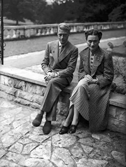 The Duke and Duchess of Windsor September 1939 arrive in England