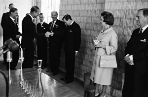 Classic Prints: The Duke of Edinburgh at the Design Centre in Haymarket to present Design Centre awards
