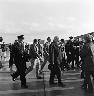 01159 Prints: The Duke of Edinburgh is to fly the British built Concorde 002 at Mach Two - twice