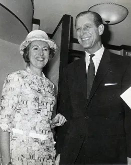 DUKE OF EDINBURGH, PRINCE PHILIP ARCHIVE - VERA LYNN AND PRINCE PHILIP ATTEND A PARTY